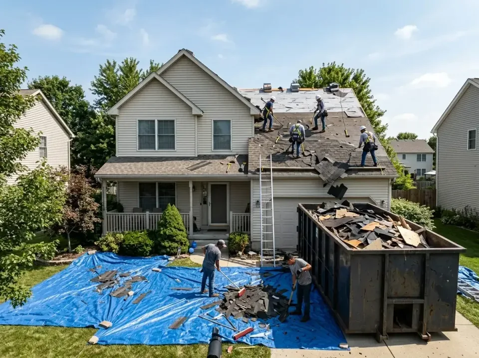 roof-replacement-debris-remova-004 — frequently asked questions, Cheapest Dumpster Rentals in Baltimore, OH